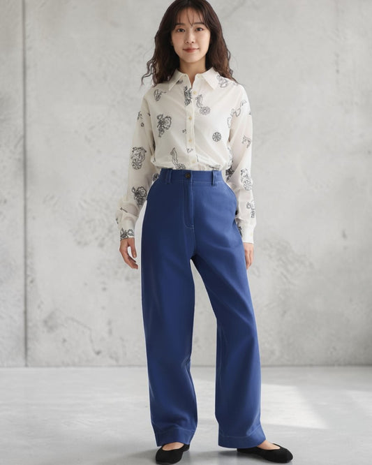 POETIC EMBROIDERED ELEGANCE