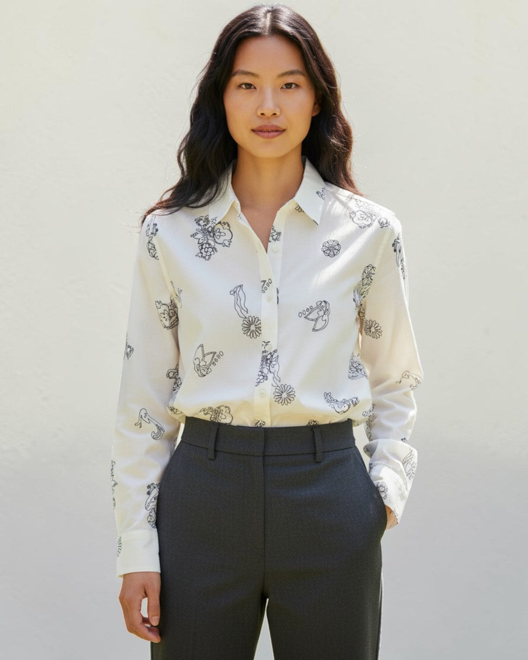 POETIC EMBROIDERED ELEGANCE