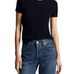 AIRY TACTILITY: TEXTURED ITALIAN WOOL & COTTON-BLEND SWEATER