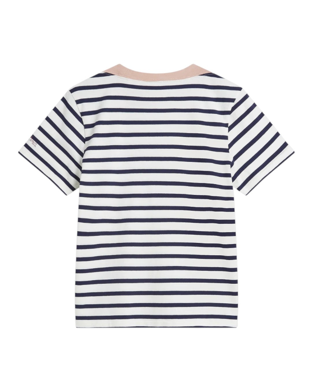 OCEANIC RHYTHM & DUSTY ROSE: BRETON REGULAR-FIT T-SHIRT
