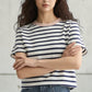 OCEANIC RHYTHM & DUSTY ROSE: BRETON REGULAR-FIT T-SHIRT