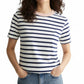 OCEANIC RHYTHM & DUSTY ROSE: BRETON REGULAR-FIT T-SHIRT