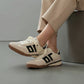 RETRO SPIRIT & MODERN STEPS: VINTAGE SUEDE SNEAKERS
