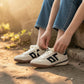 RETRO SPIRIT & MODERN STEPS: VINTAGE SUEDE SNEAKERS