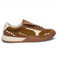 RETRO ELEGANCE & ITALIAN TOUCH: SUEDE STITCH SNEAKERS