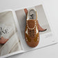 RETRO ELEGANCE & ITALIAN TOUCH: SUEDE STITCH SNEAKERS