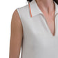 SPORTY ELEGANCE & TECHNICAL INNOVATION: SLEEVELESS POLO VEST "SHANQIN-CRE"