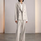 EFFORTLESS ELEGANCE & TAILORED SOFTNESS: HERRINGBONE DOUBLE-BREASTED JACKET "ALERIA-PAR"