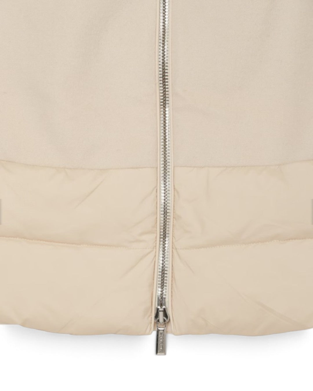 PURE LUXURY & ITALIAN SILHOUETTE: CASHMERE WOOL DOWN COAT "SORAYA-LE"
