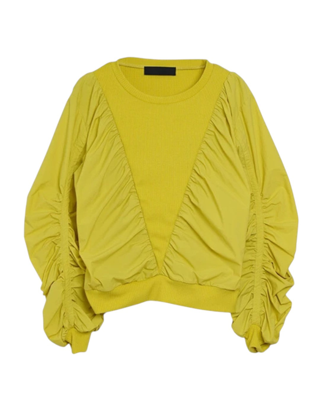 DRAMATIC GATHERED SILHOUETTE: GATHERED SLEEVE TOPS