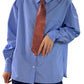 VERSATILE MANNISH CHARM: DETACHABLE TIE STRIPE SHIRT