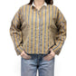 CLEAN CLERIK & EMBROIDERED BACK STORY: STRIPE CLERIK SHIRT