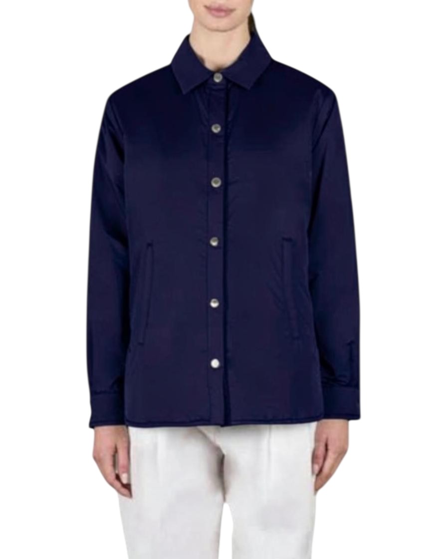 LIGHTWEIGHT LUXURY & MODERN TAILORING: MOORER SHIRT-STYLE DOWN JACKET KINSALE-KN