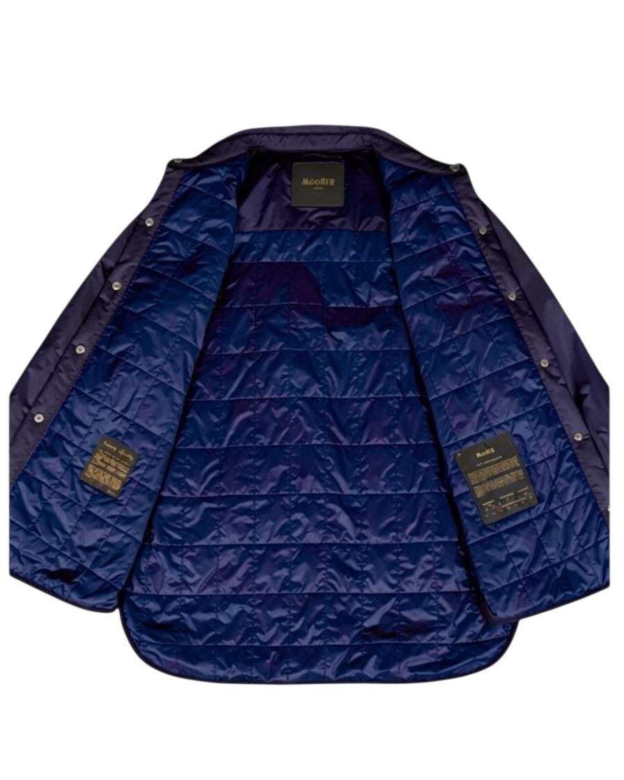 LIGHTWEIGHT LUXURY & MODERN TAILORING: MOORER SHIRT-STYLE DOWN JACKET KINSALE-KN