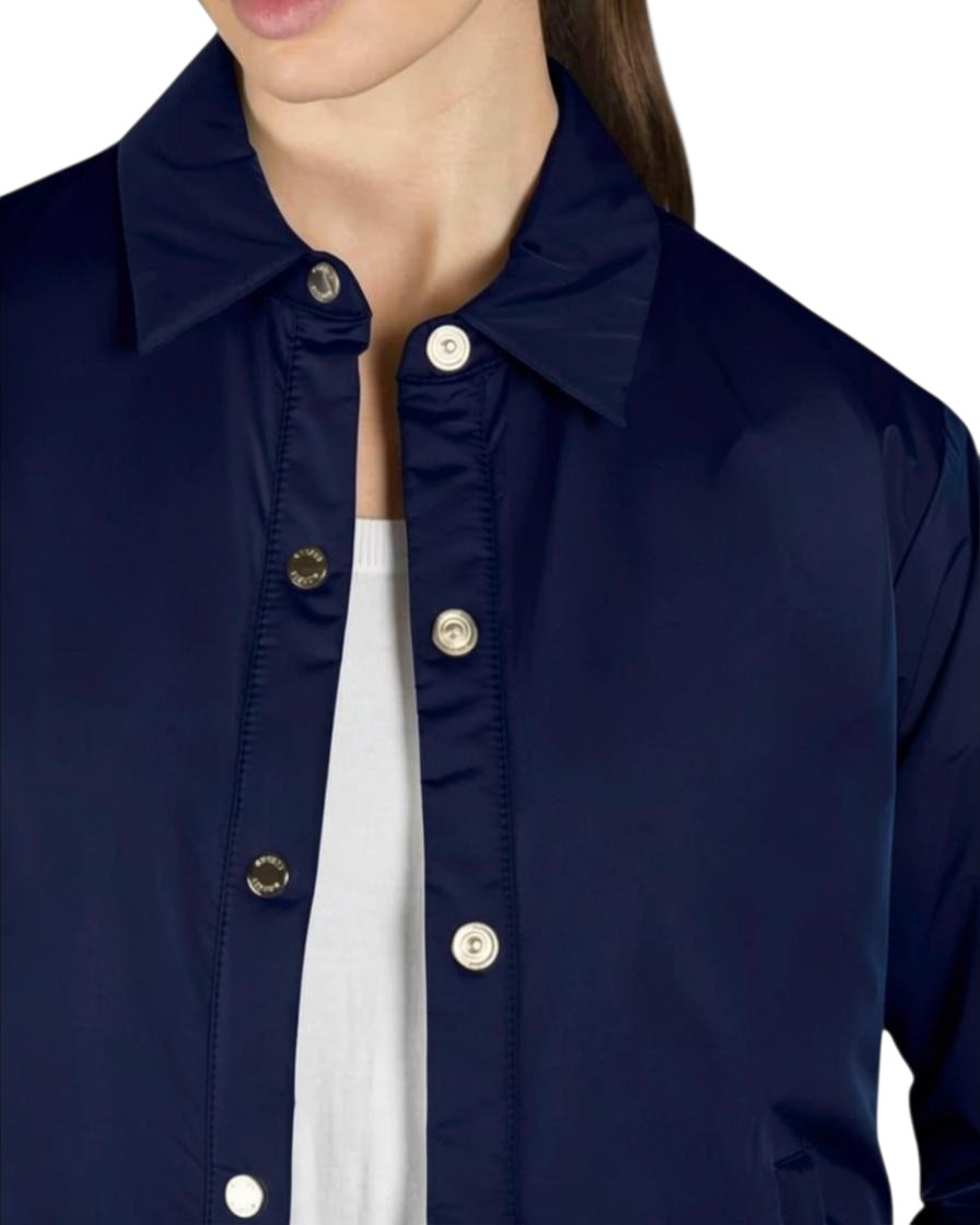 LIGHTWEIGHT LUXURY & MODERN TAILORING: MOORER SHIRT-STYLE DOWN JACKET KINSALE-KN