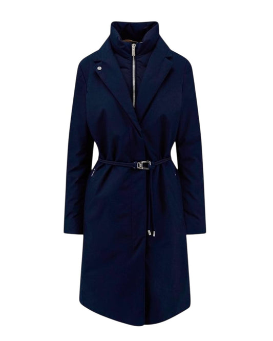 TIMELESS SILHOUETTE, WEATHERPROOF SOPHISTICATION: MOORER WATER-REPELLENT DOWN COAT VERLAINE-STP