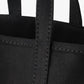 J.B. ATTIRE NEW YORK BAG MINI ブラック ハンドルとキャンバス生地のディテール