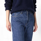 J.B. ATTIRE CHAMBERY DENIM FADE フロントボタンとポケットのディテール