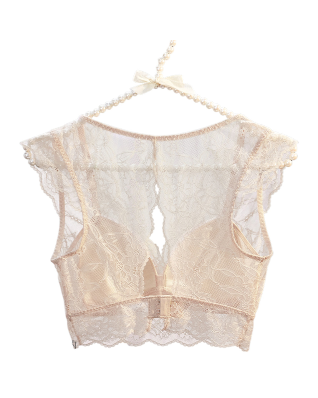 Aureus Lace Radiance（オレウス・レース・ラディアンス） ── 木漏れ日シルクの補正レースブラ ──