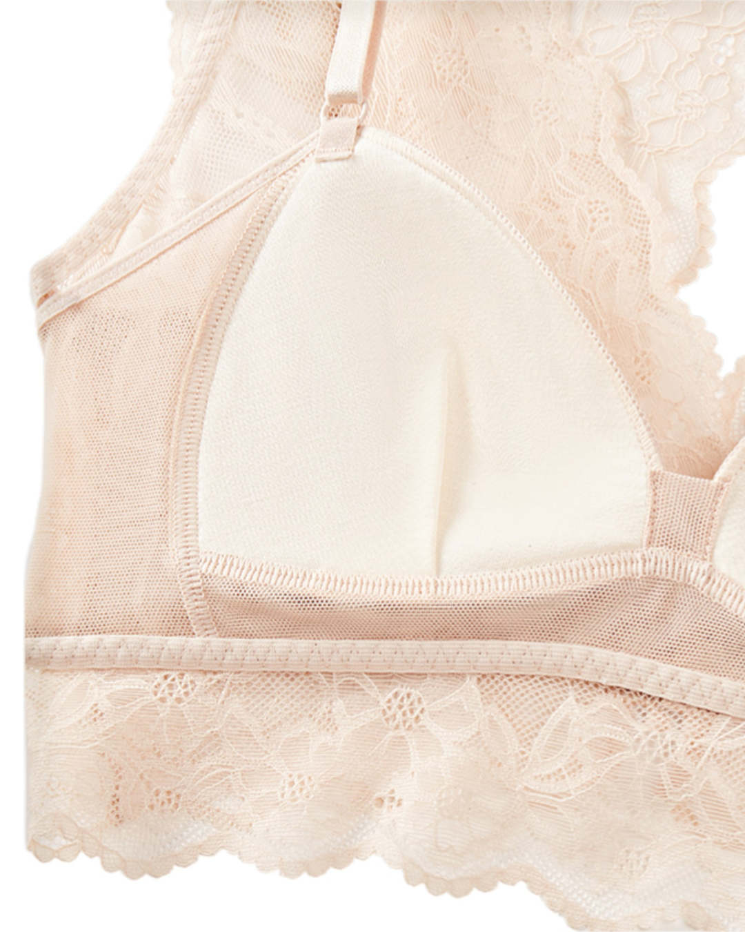 Aureus Lace Radiance（オレウス・レース・ラディアンス） ── 木漏れ日シルクの補正レースブラ ──