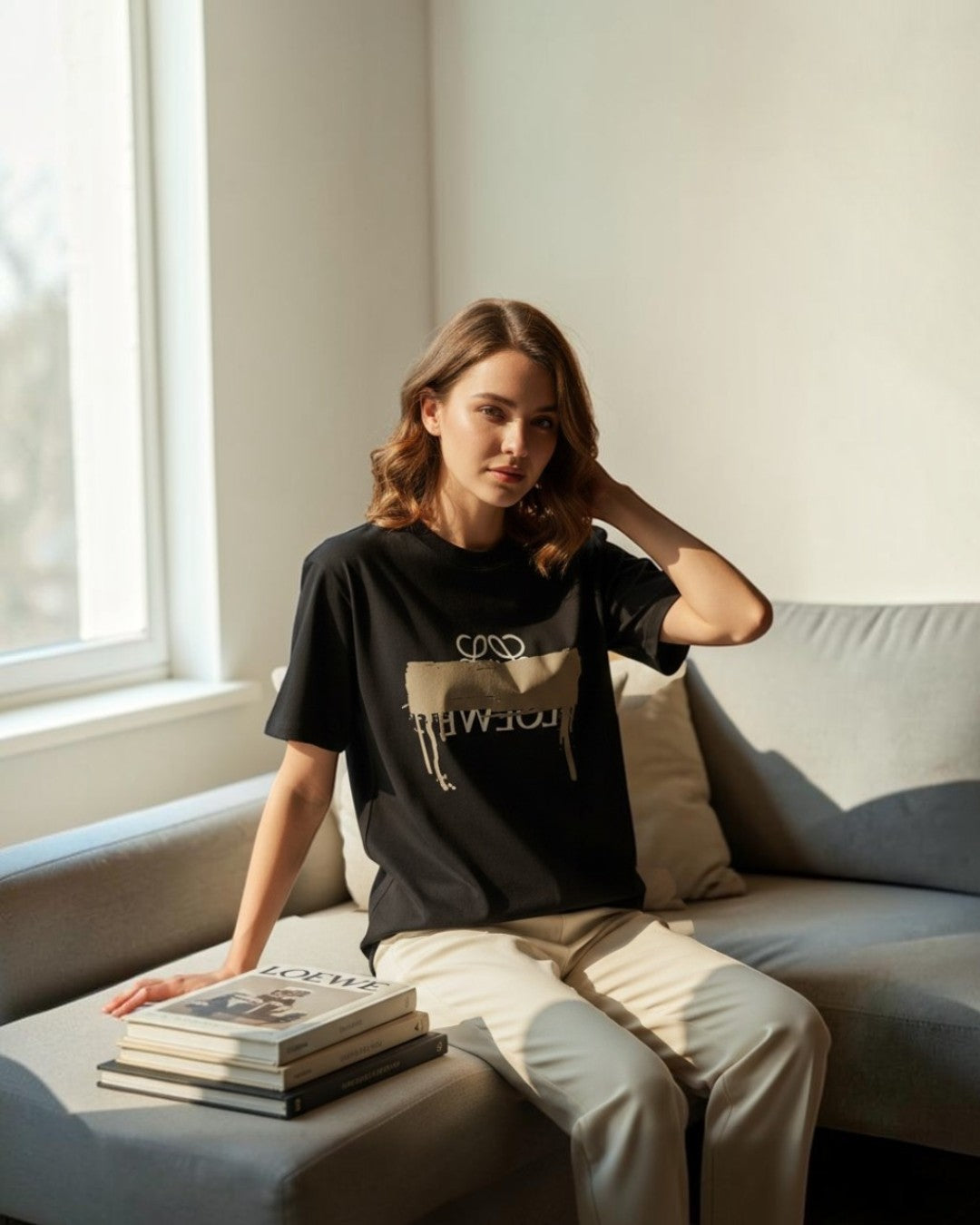【Unisex】Paint Drip Anagram Tee