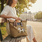 The Parisian Whisper: Embroidered Equestrian Tote