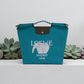 The Parisian Wild: Elephant Embroidered Rope Tote