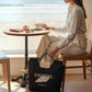 CHIC DES PLAGES PARIS: THE CONCH SHELL EMBROIDERY TOTE