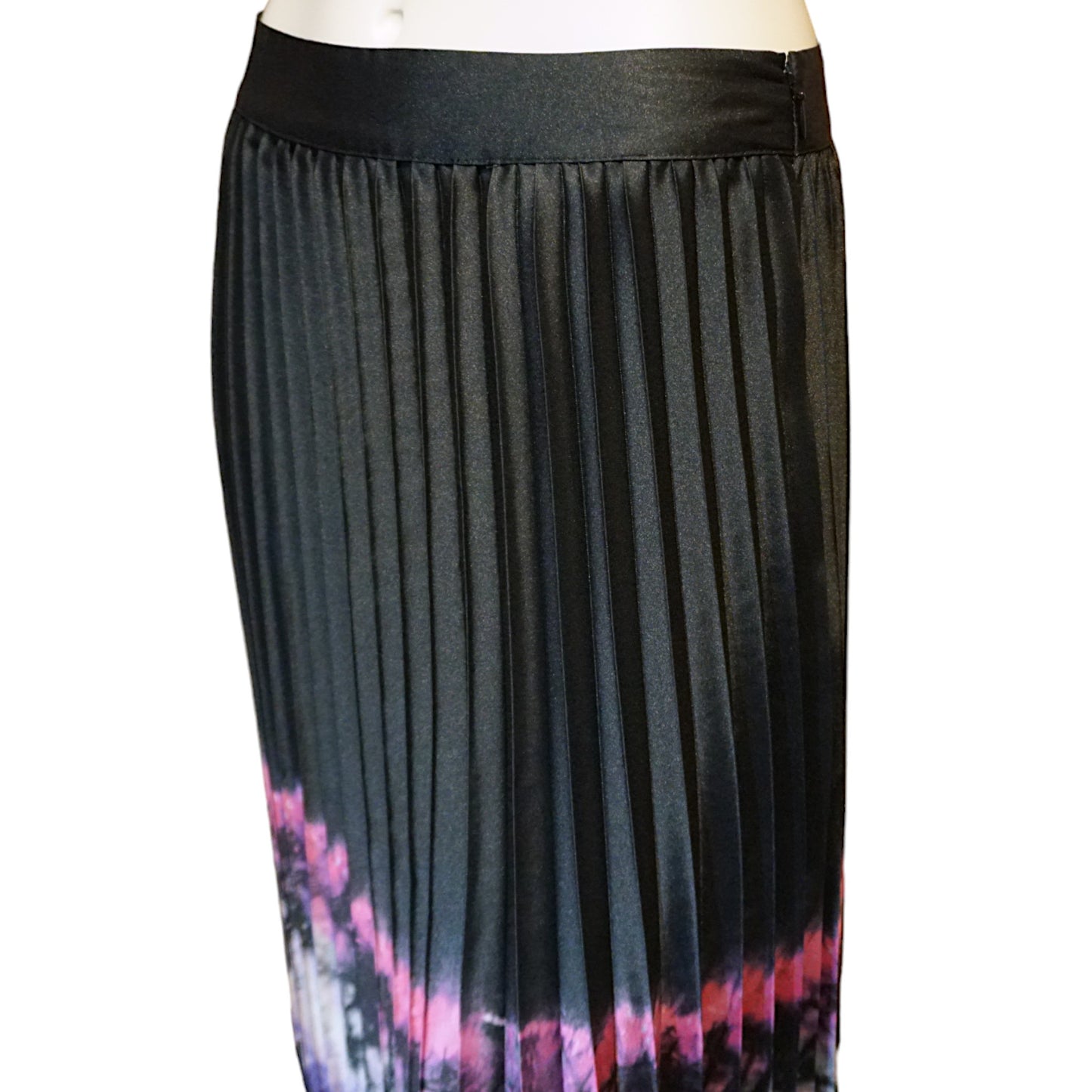 Gradient Pleated Skirt