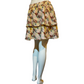 Botanical Print Tiered Skirt