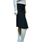 Velveteen Flare Skirt