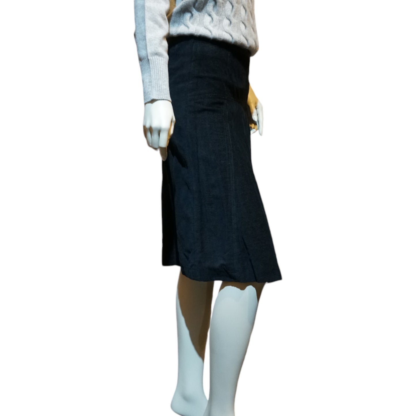 Velveteen Flare Skirt