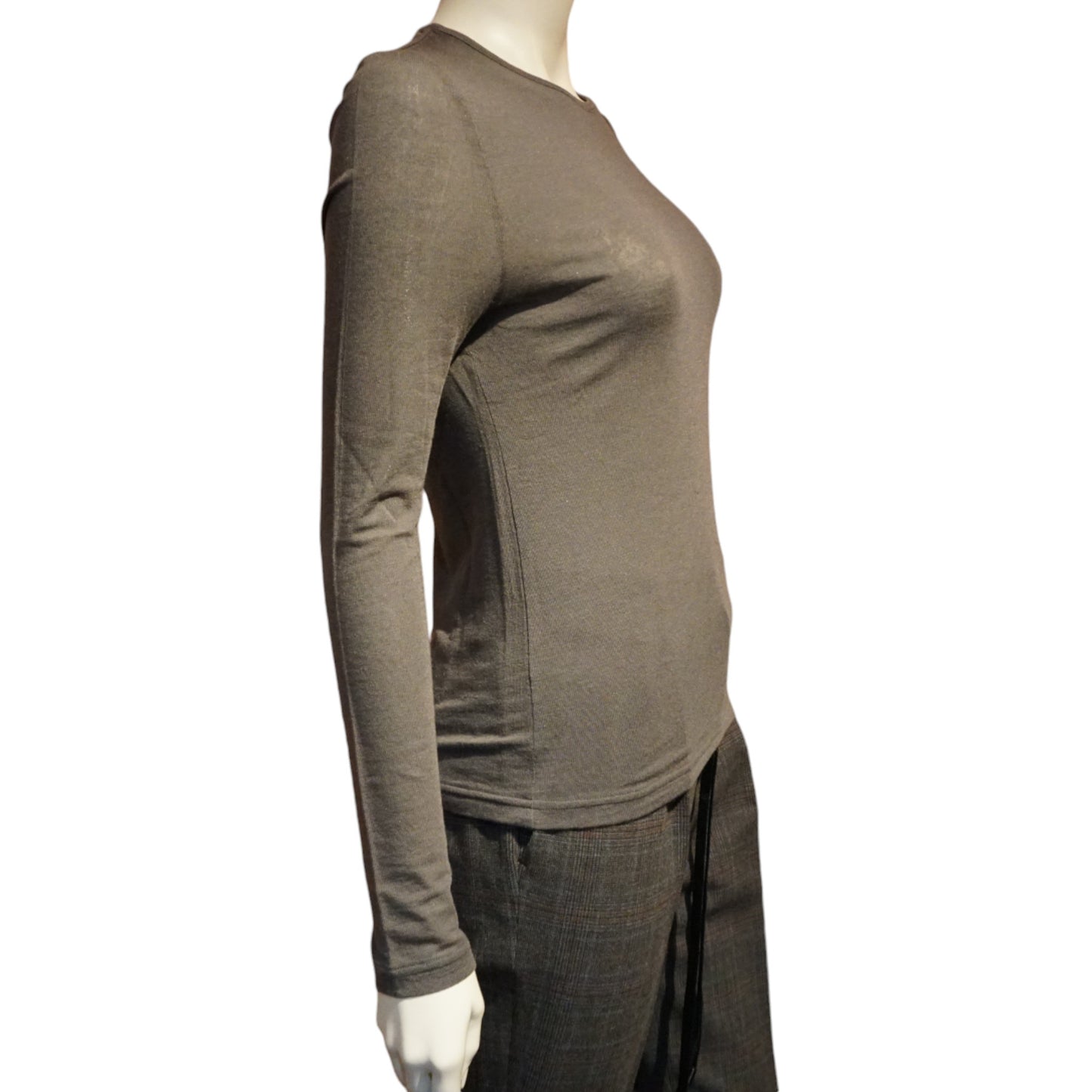 Crew Silk Cashmere Tee