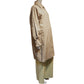Embossed Bal collar coat
