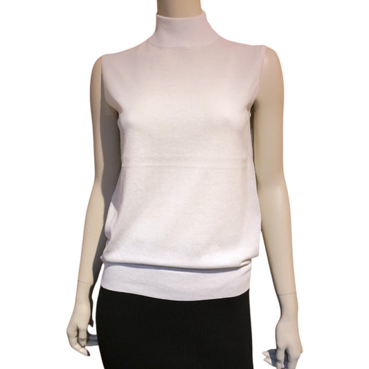 High Neck Sleeveless Sweater