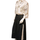 Layered Pleated Skirt