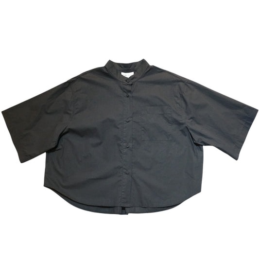 Chromatic Band Collar Blouse