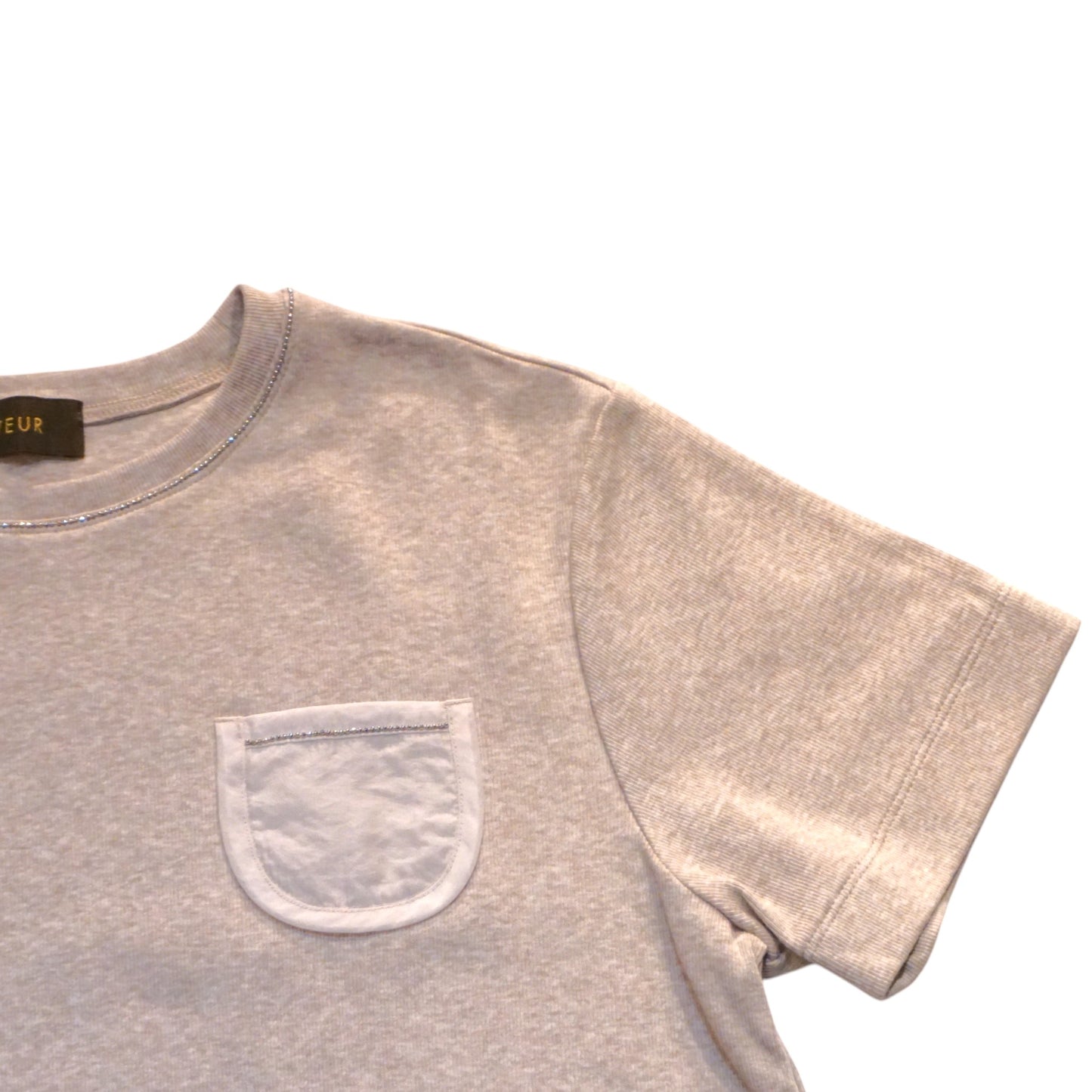 Luxe Rib Chain Tee