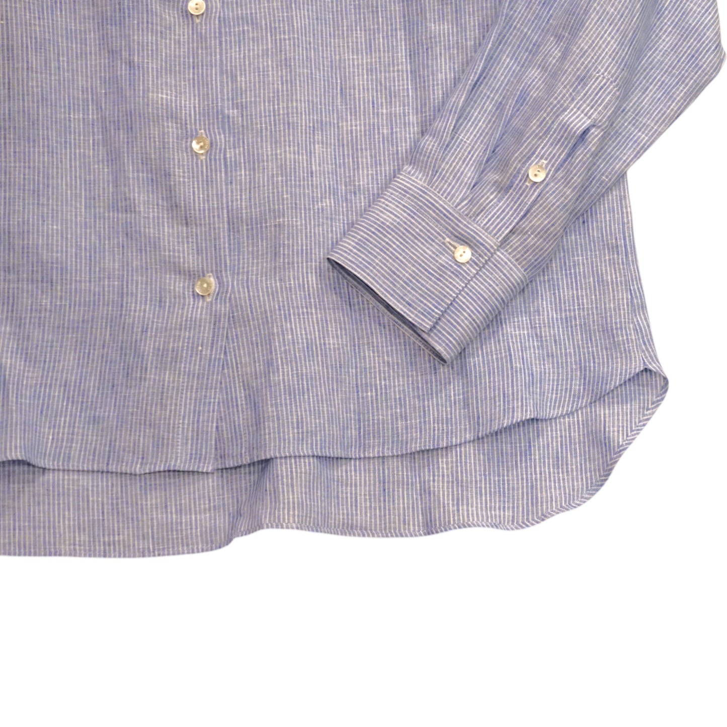 FAVEUR: Azure Breeze Linen Shirt