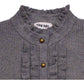 The Ruffled Cashmere-Blend Sweater