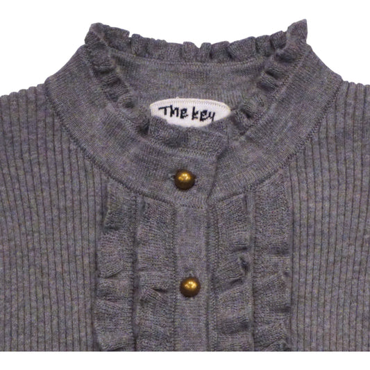 The Ruffled Cashmere-Blend Sweater