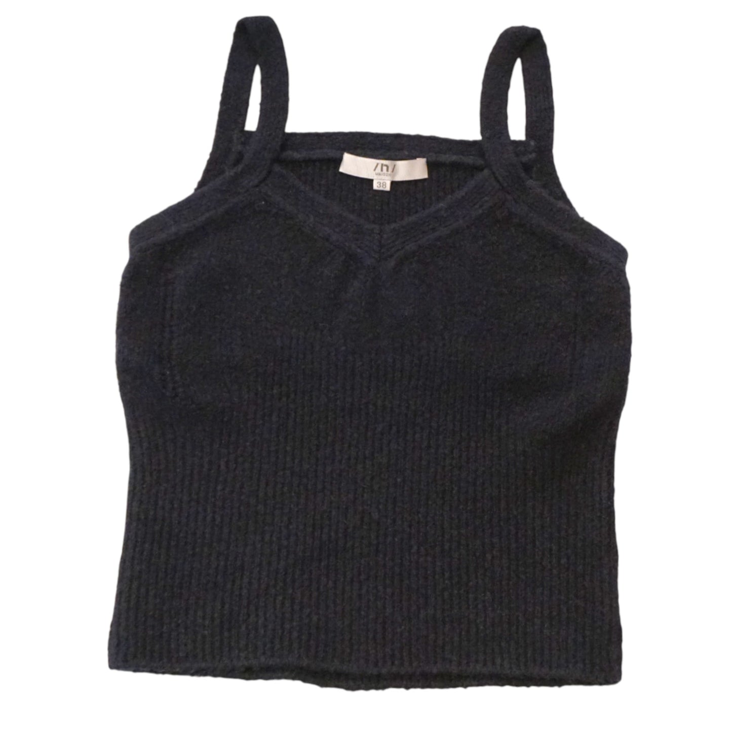 The Layering Architect: Luxe Cotton Knit Camisole