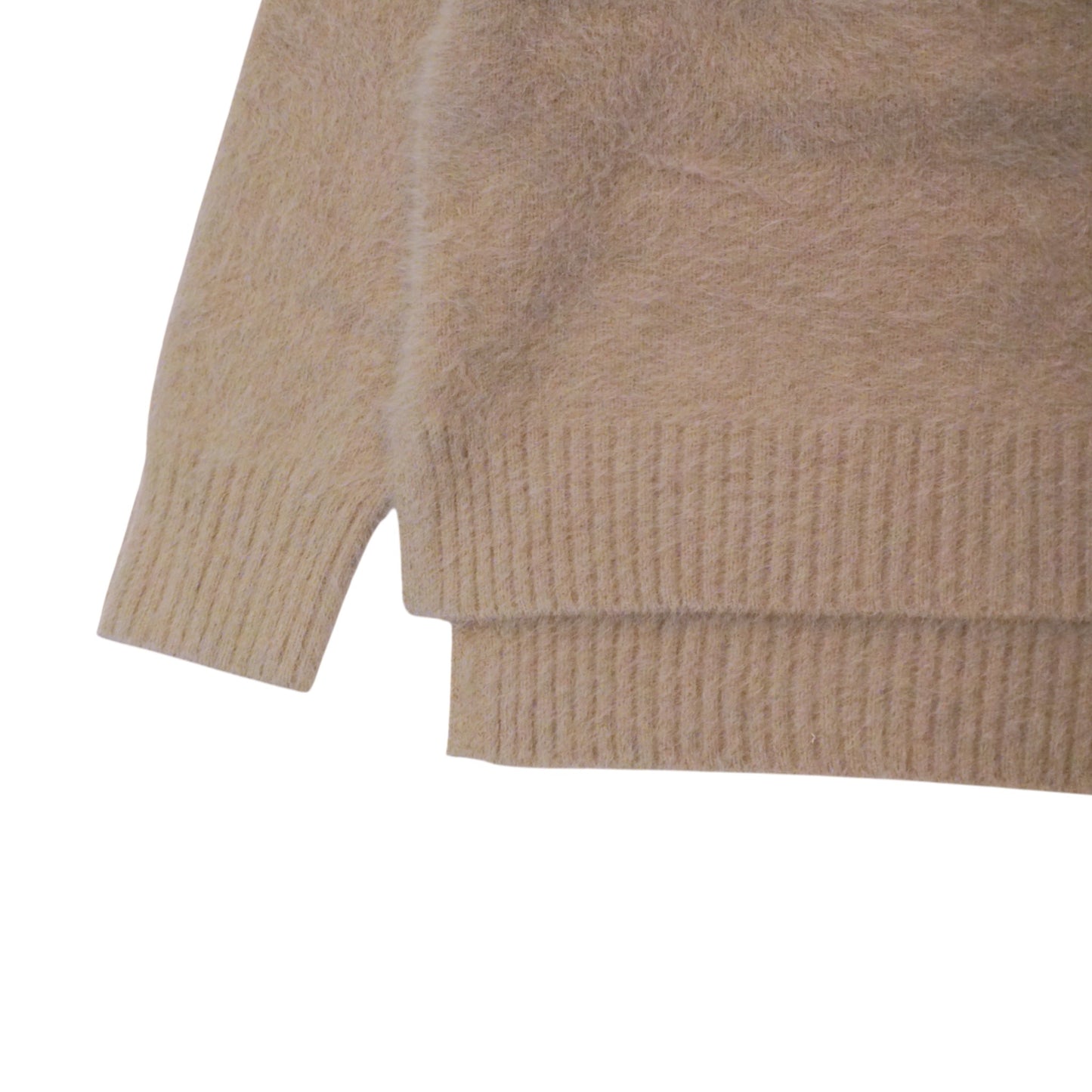 The Sky & Moca Whisper: Fox Cashmere V-Neck