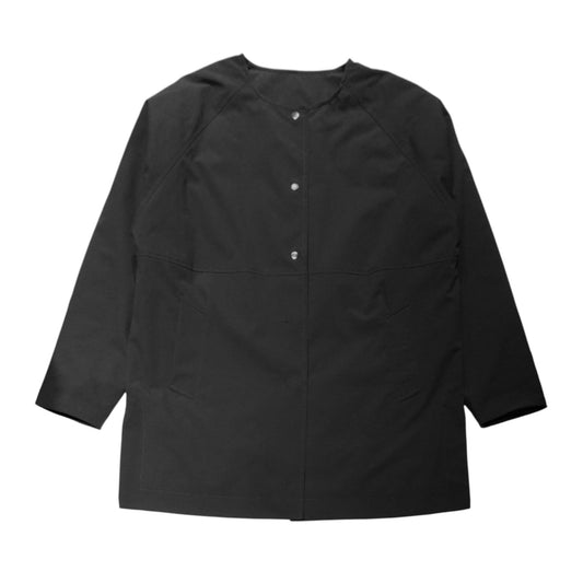 The Minimalist Warmth: VICTORIA DOWN Crew Neck Coat