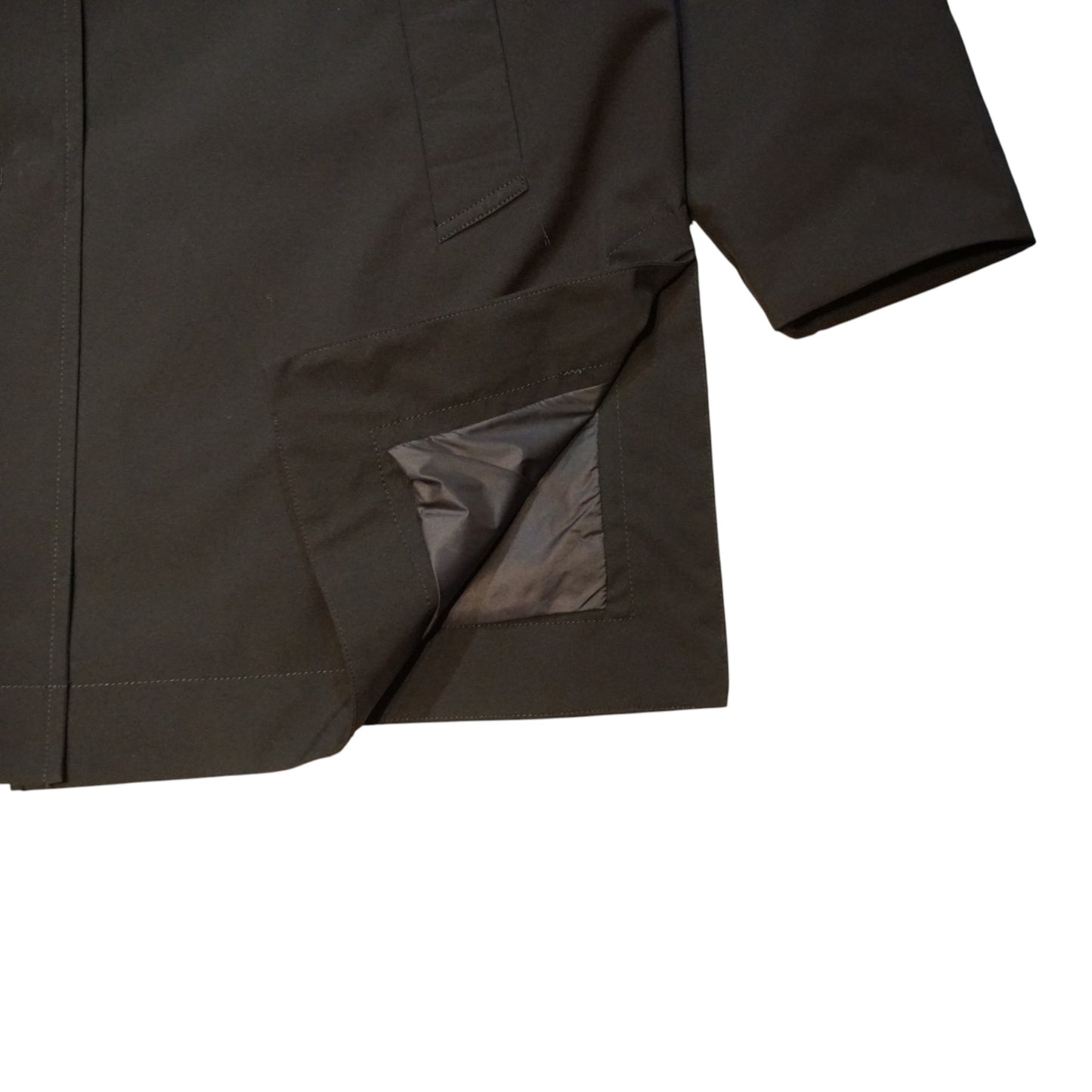 The Minimalist Warmth: VICTORIA DOWN Crew Neck Coat