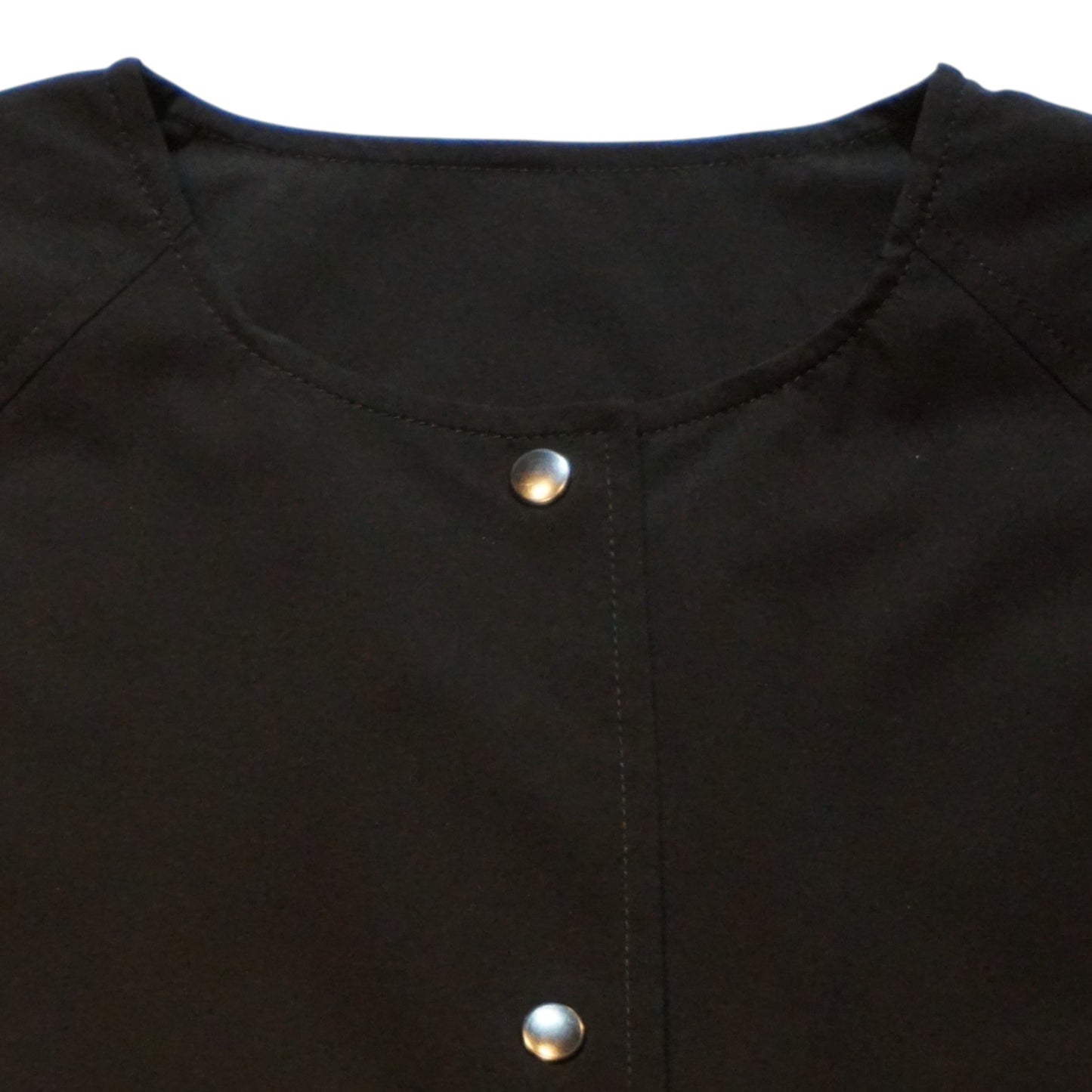 The Minimalist Warmth: VICTORIA DOWN Crew Neck Coat