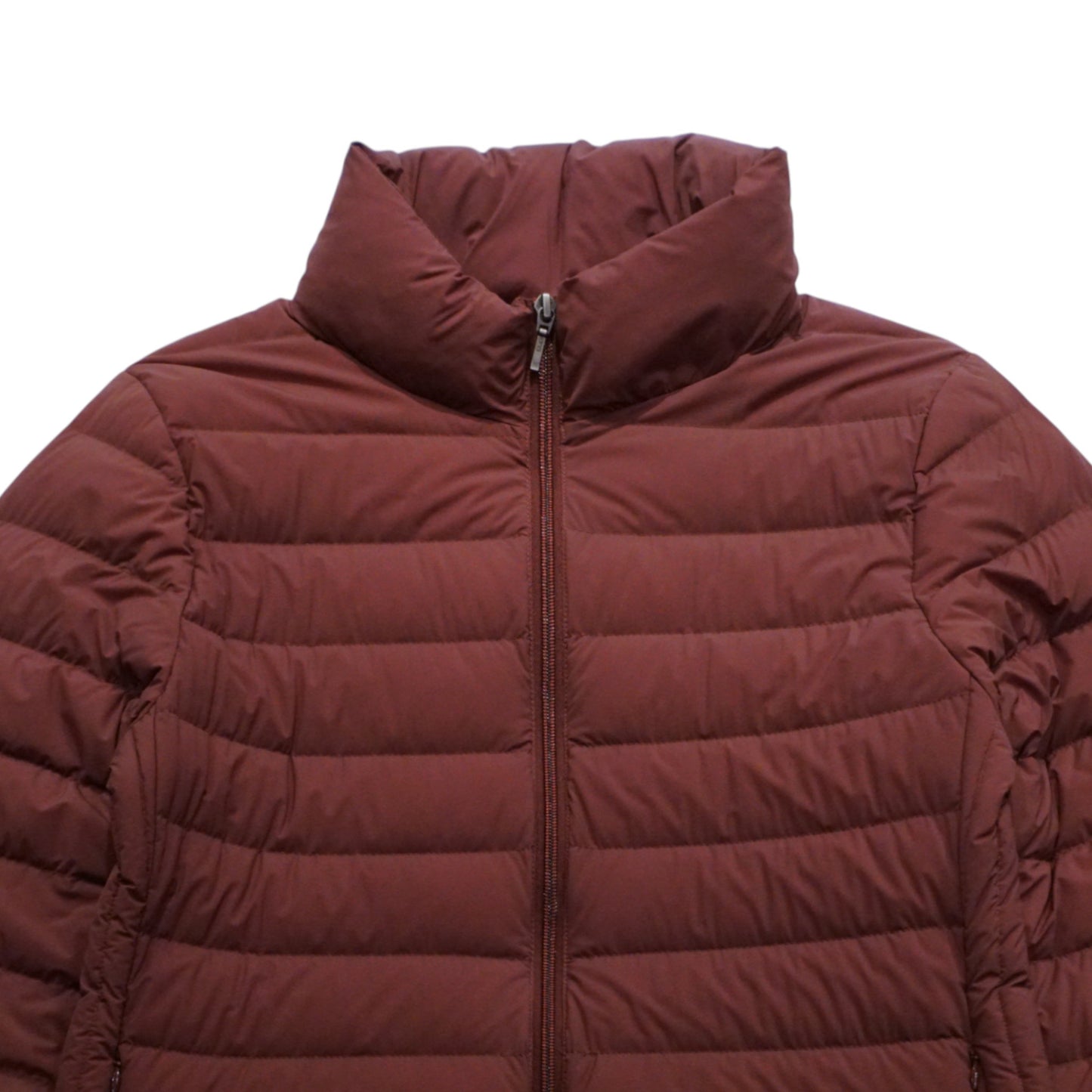 The Urban Hue: Light Down Burgundy Coat