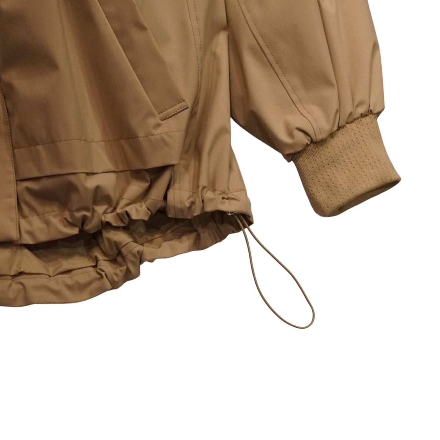 The Cocoon of Purity: VICTORIA DOWN High-Neck Coat