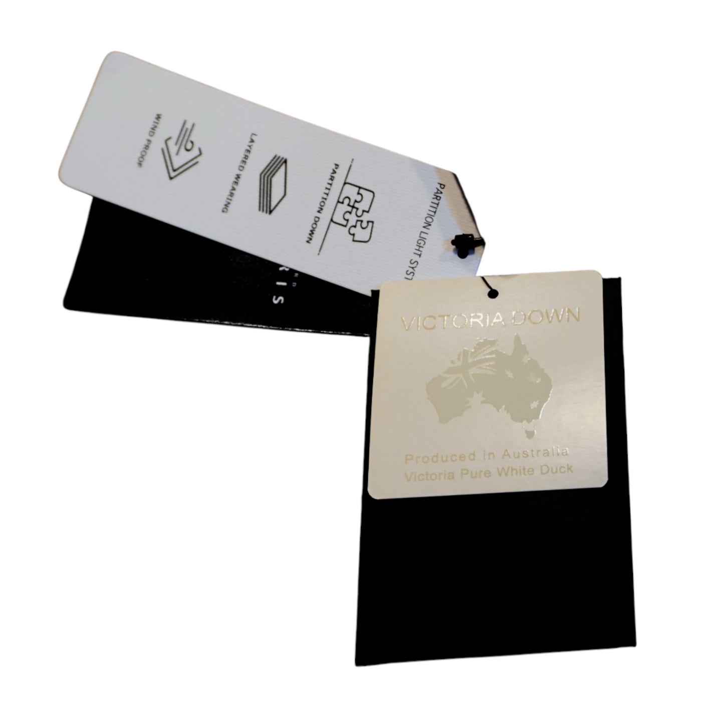 The Cocoon of Purity: VICTORIA DOWN High-Neck Coat