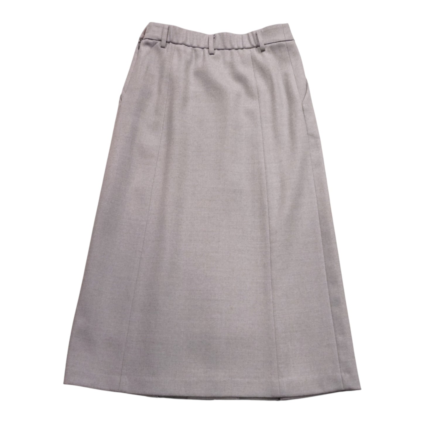 The Forever Pleats: Domestic Wool Cupra Skirt